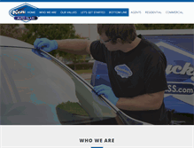 Tablet Screenshot of kentuckyautoglass.com